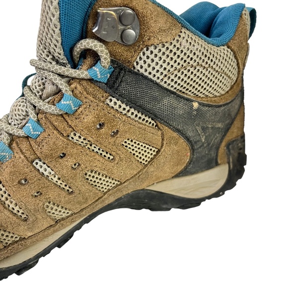 MERRELL ACCENTOR MID VENT Kangaroo Celestial Boots Hiking Ankle Shoes sz 9.5 - Picture 10 of 16